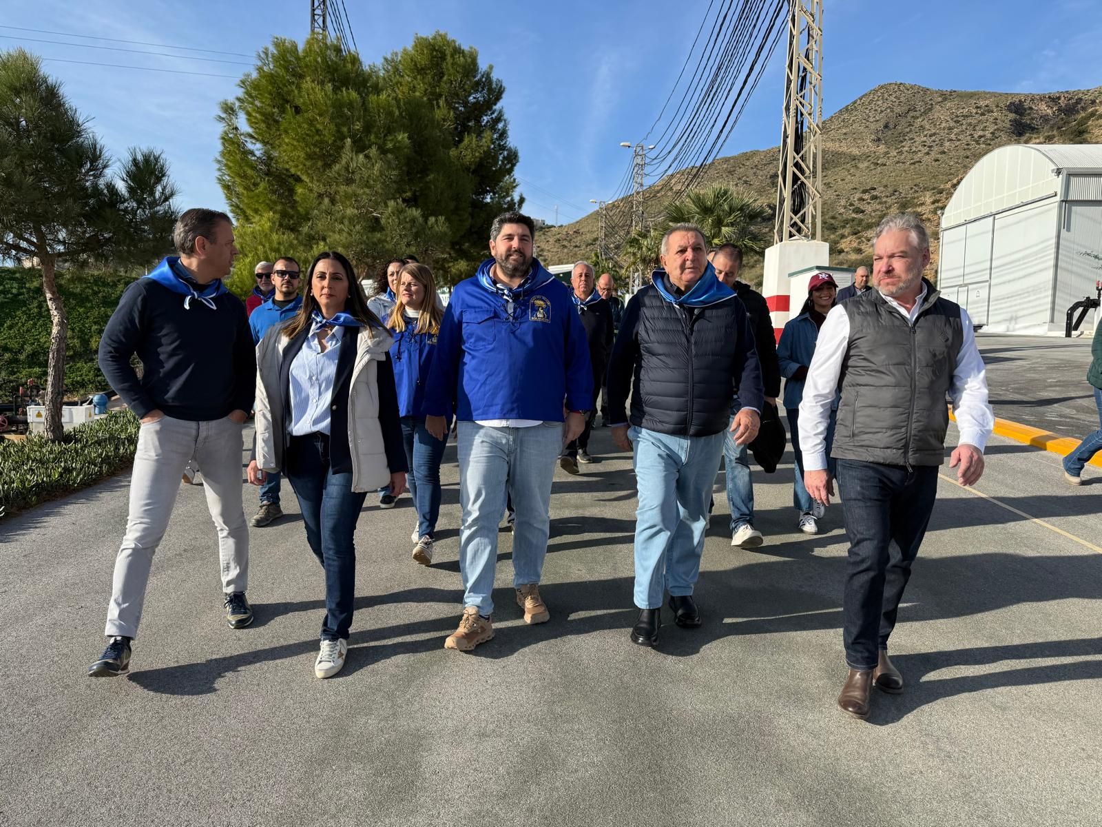 Miles de personas acompañan en romería a la Virgen de Bolnuevo en Mazarrón