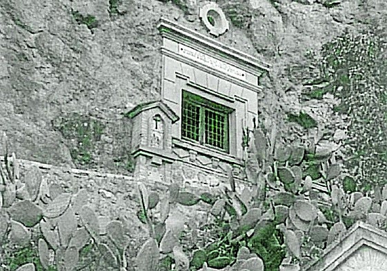 La cueva de la Cómica, en una instantánea del Fondo Crespo que conserva el Almudí.