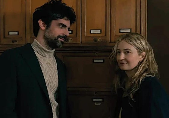 Francesco Carril y Alba Rohrwacher en 'Tres adioses', de Isabel Coixet.