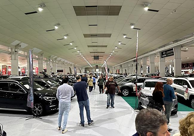 Visitantes recorren la exposición automovilística para buscar el modelo que mejor se adapte a sus necesidades y bolsillo.