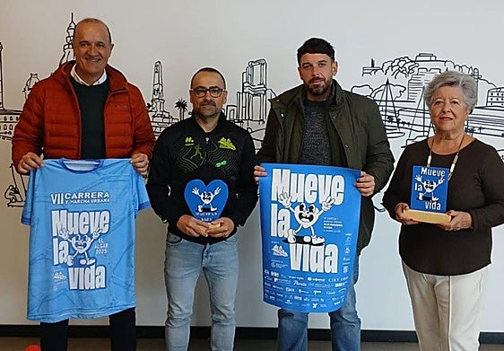 Presentación de la carrera urbana 'Mueve la vida'.