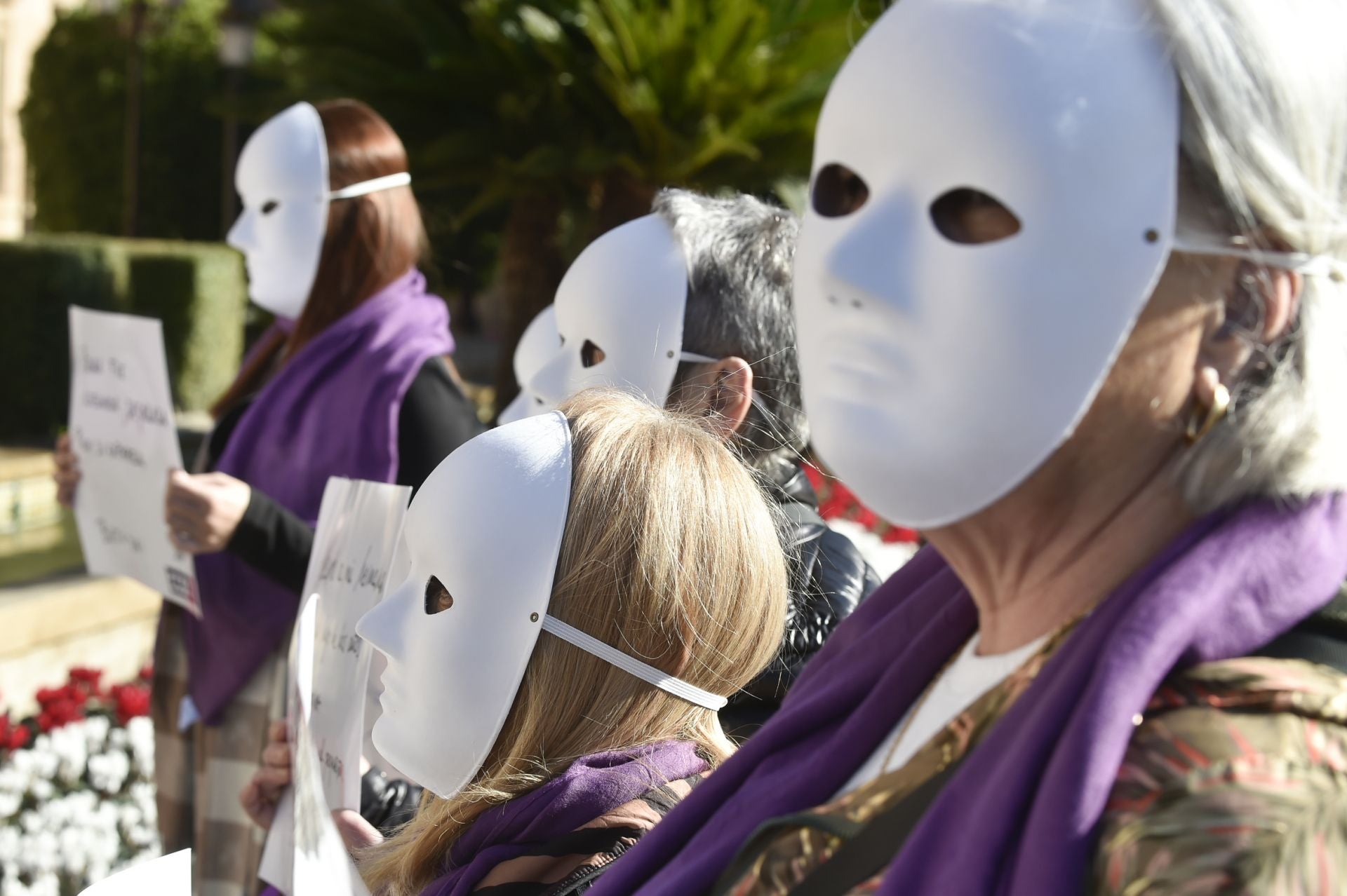 La actuación &#039;Porque el silencio también es violencia&#039;, en imágenes