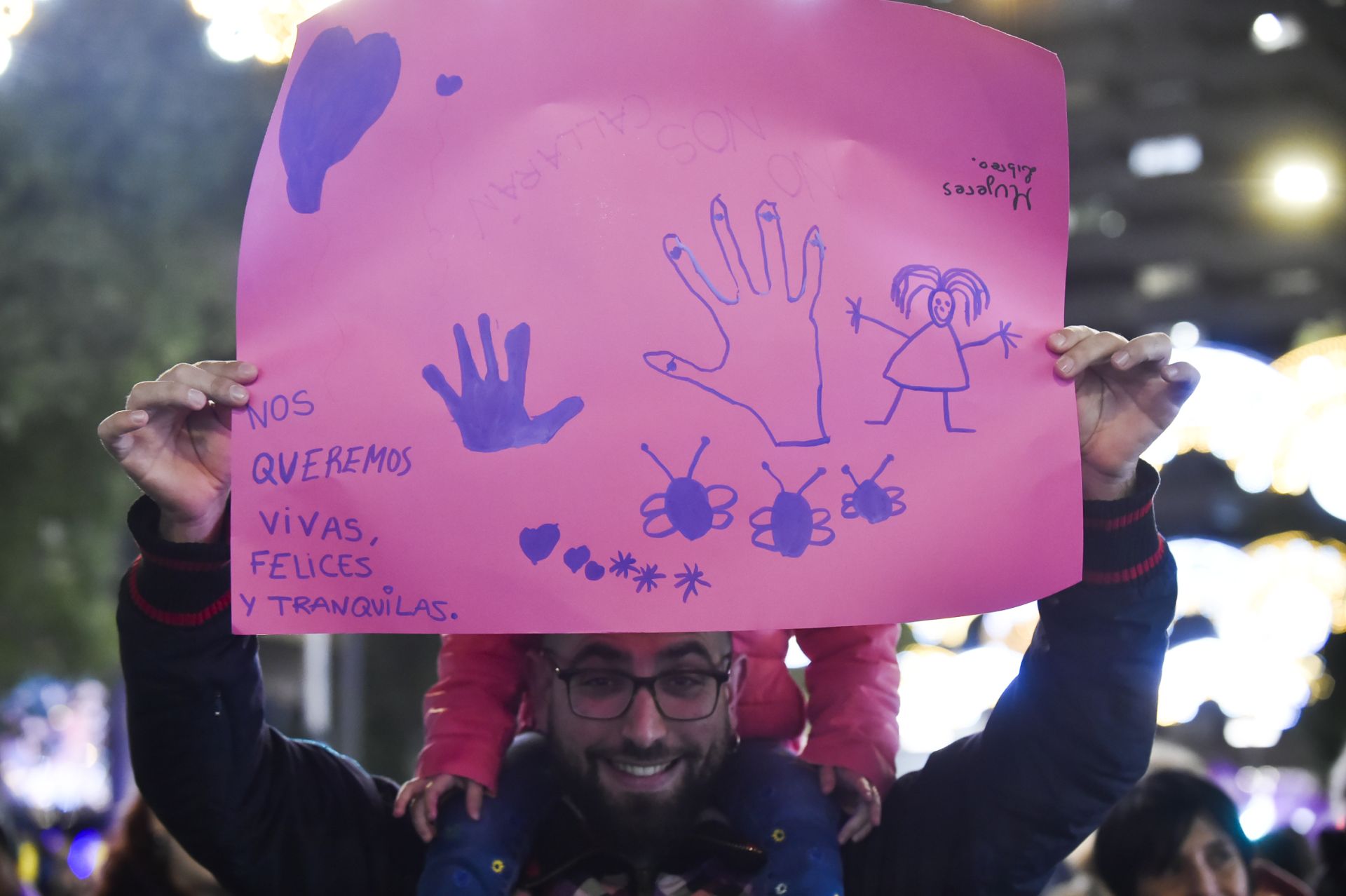 Manifestación por el 25N en Murcia, en imágenes