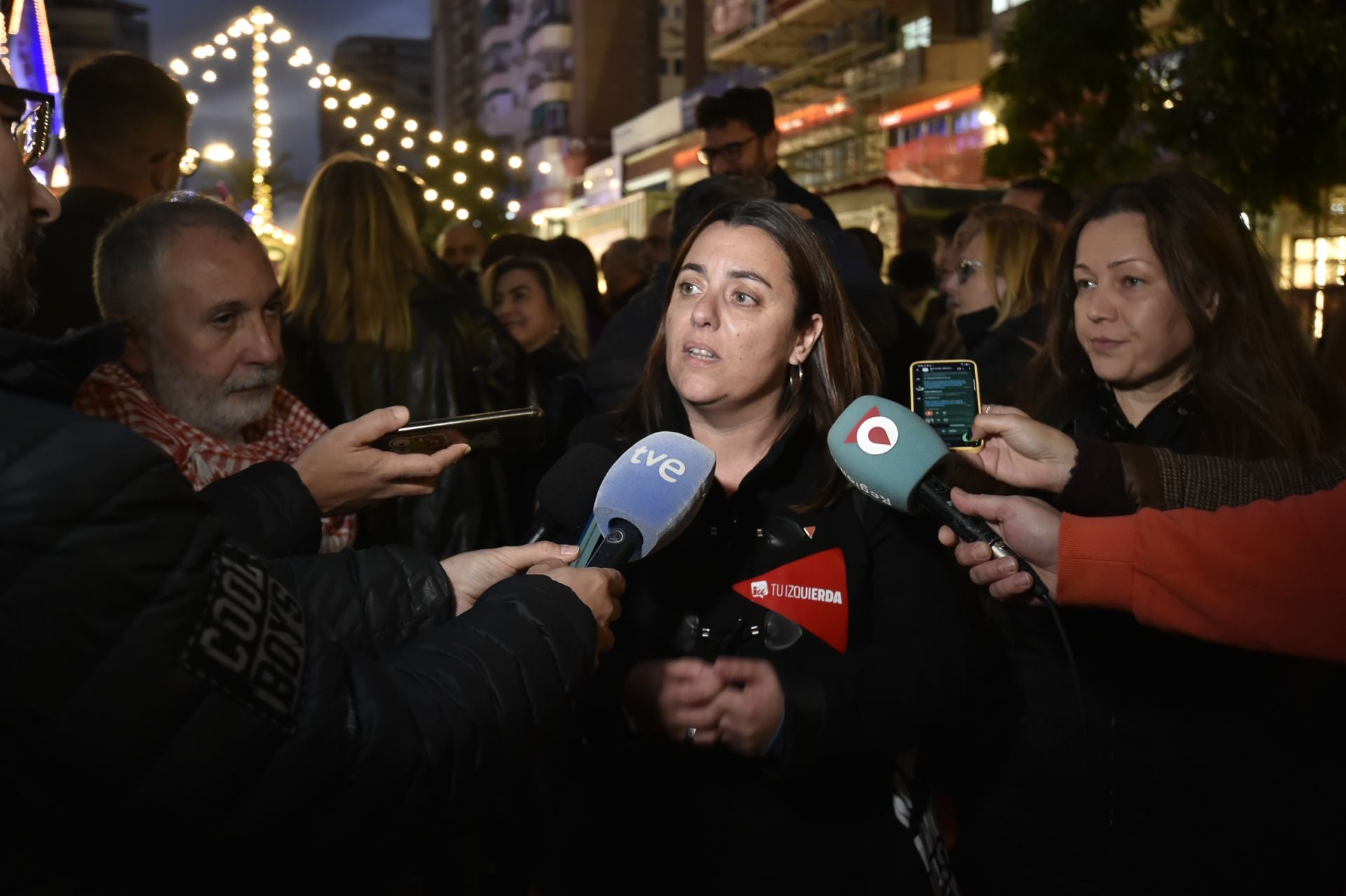 Manifestación por el 25N en Murcia, en imágenes