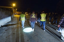 Imagen de archivo de una patrulla vecinal.