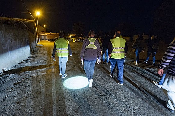 Imagen de archivo de una patrulla vecinal.