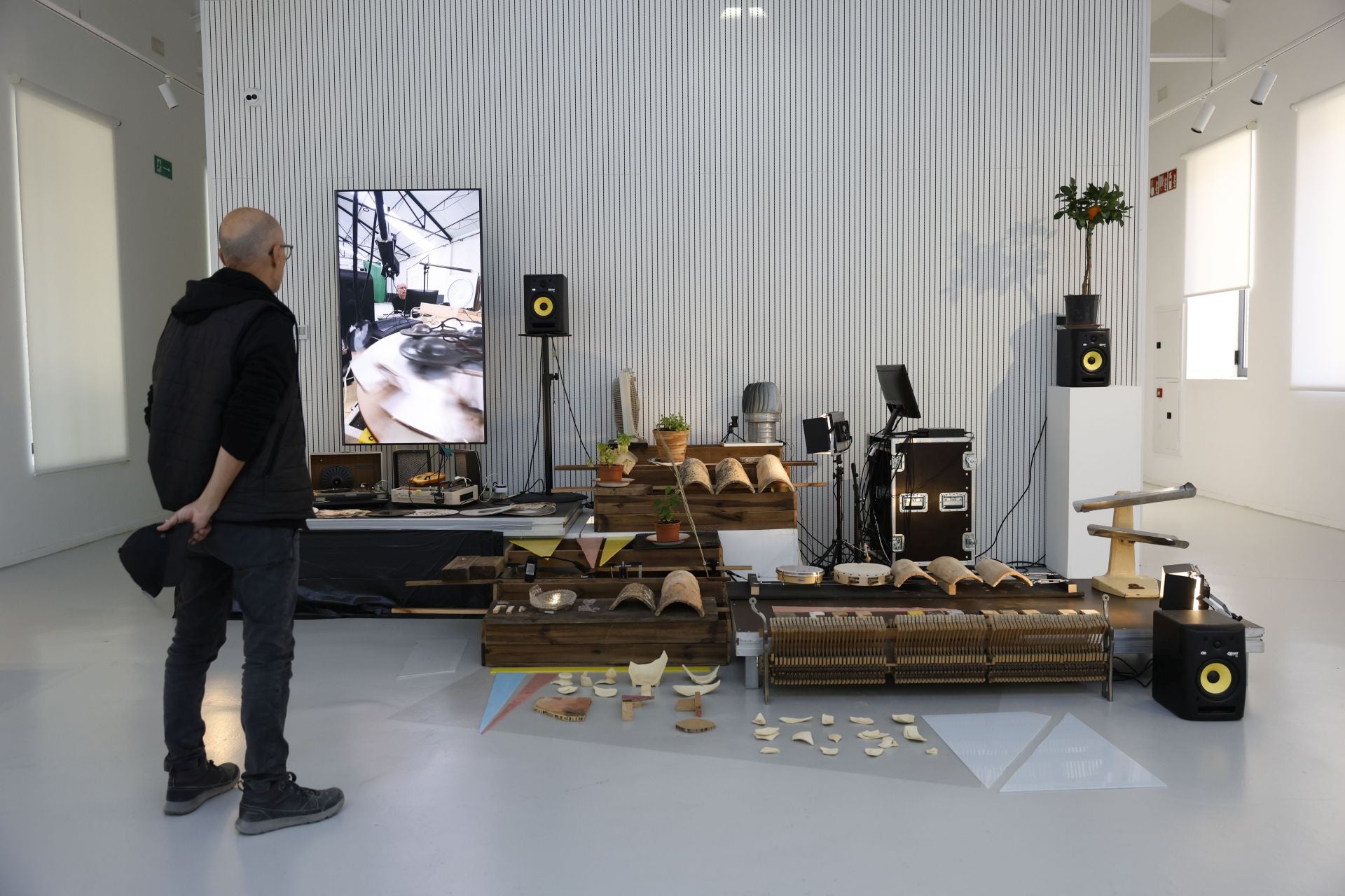 La exposición &#039;Invernadero&#039; en la Cárcel Vieja de Murcia, en imágenes