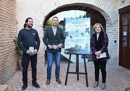 Pablo Llorente, José Francisco García y Mari Cruz Pérez.
