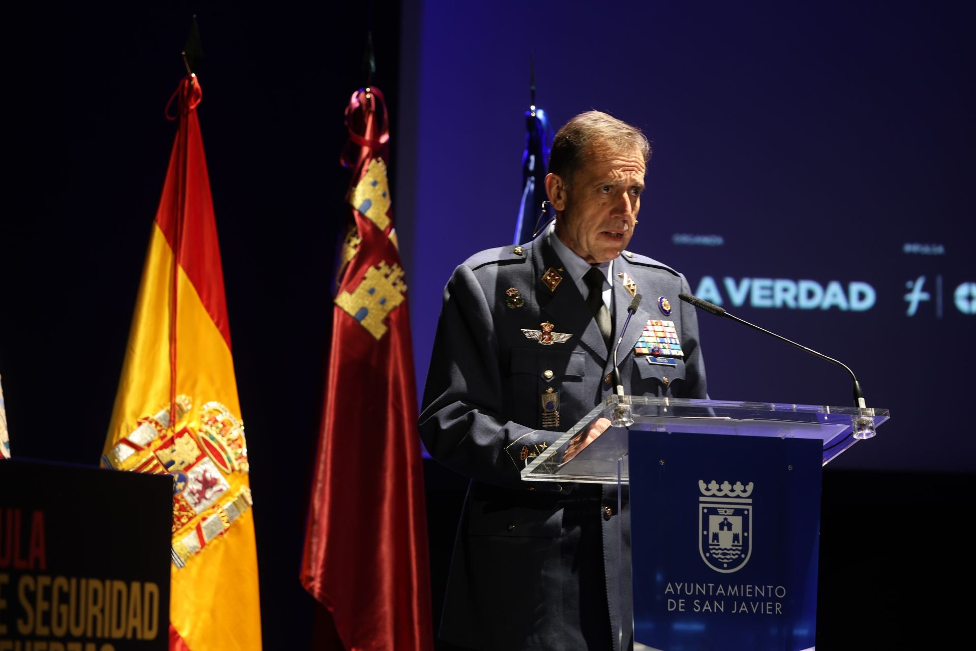 Las imágenes del Aula de Seguridad y Fuerzas Armadas de LA VERDAD celebrada en San Javier