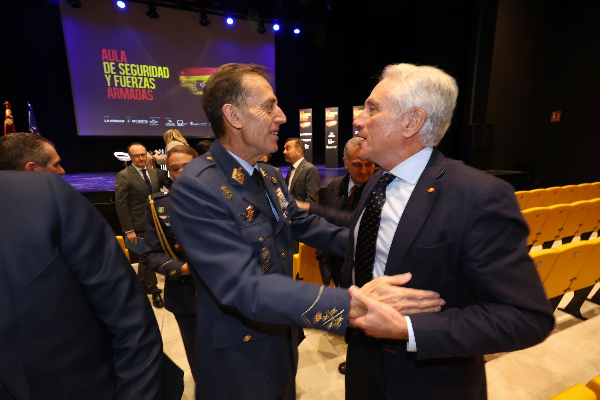 Las imágenes del Aula de Seguridad y Fuerzas Armadas de LA VERDAD celebrada en San Javier
