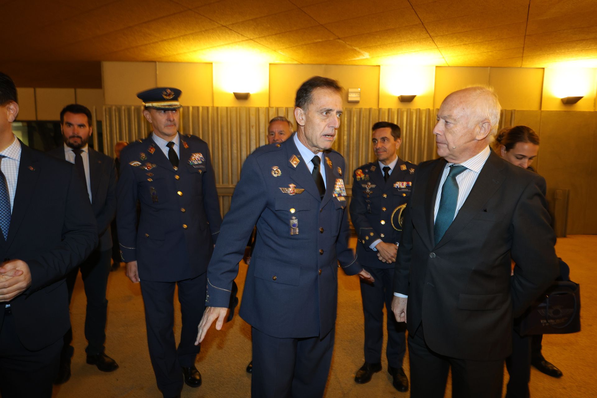 Las imágenes del Aula de Seguridad y Fuerzas Armadas de LA VERDAD celebrada en San Javier