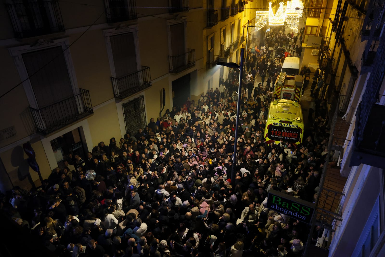 En imágenes, encendido de la Navidad en Lorca
