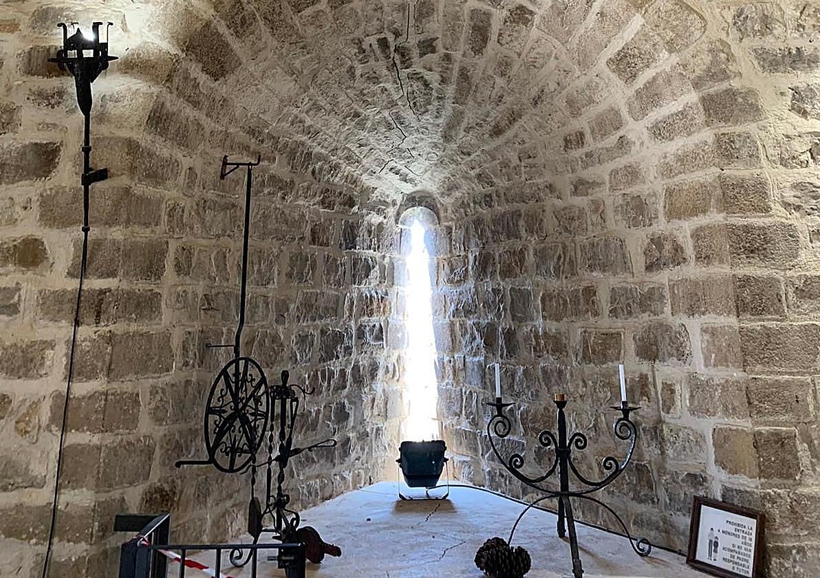 Interior del Castillo de Moratalla.