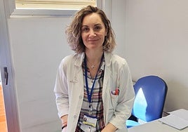 Eva Avilés, en su consulta.