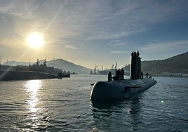 El 'Galerna' se hace a la mar desde su base de Cartagena.
