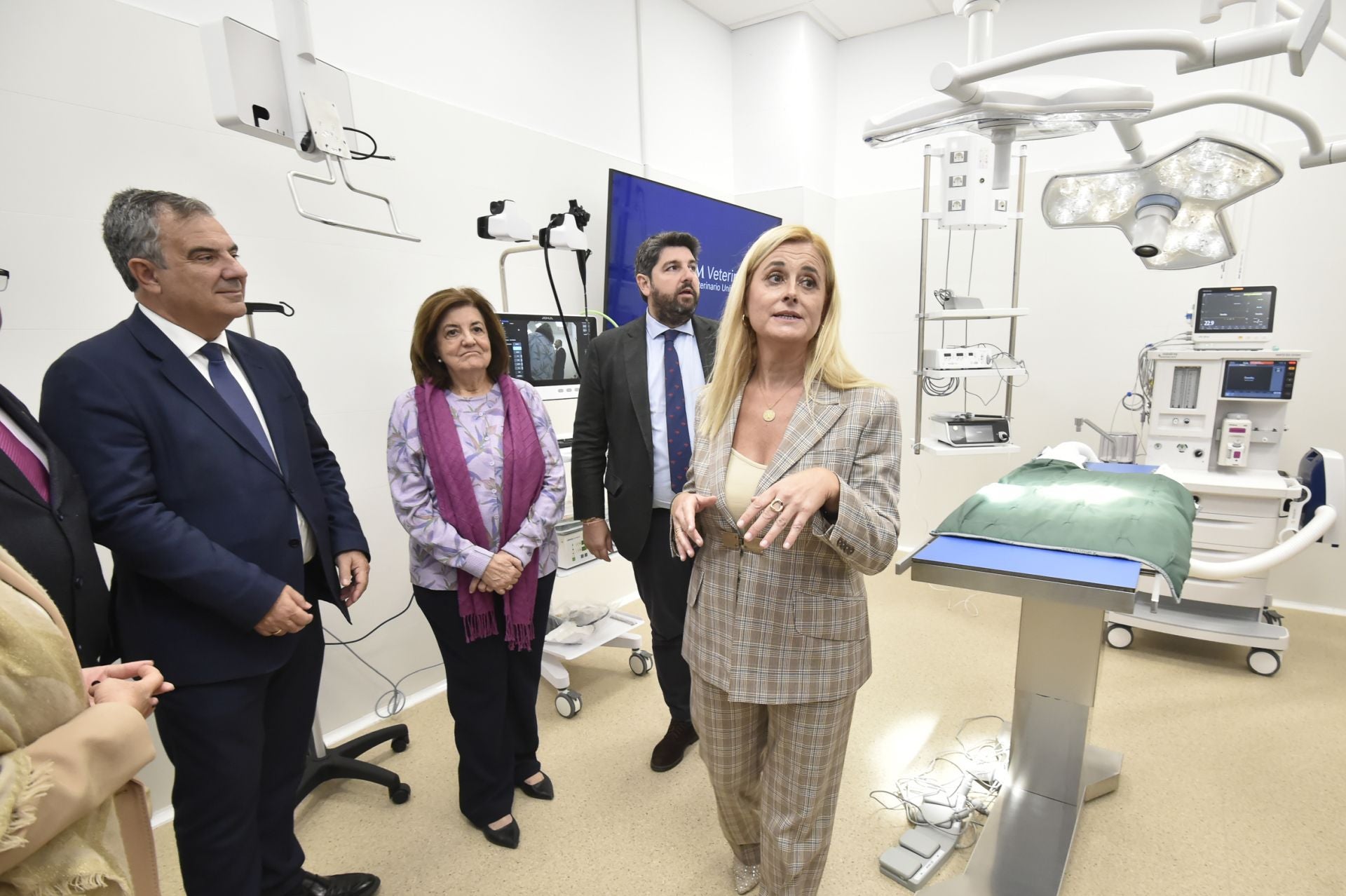 La inauguración del Hospital Veterinario de la UCAM, en imágenes