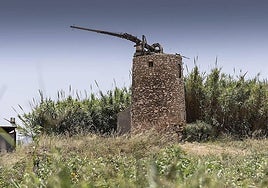 Imagen de archivo del molino de viento de Los Beatos.