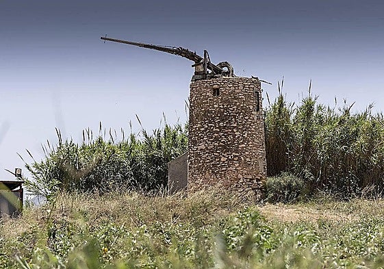 Imagen de archivo del molino de viento de Los Beatos.