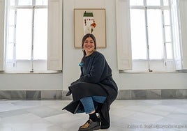 Rocío La Pequeña expone 'La casa'.