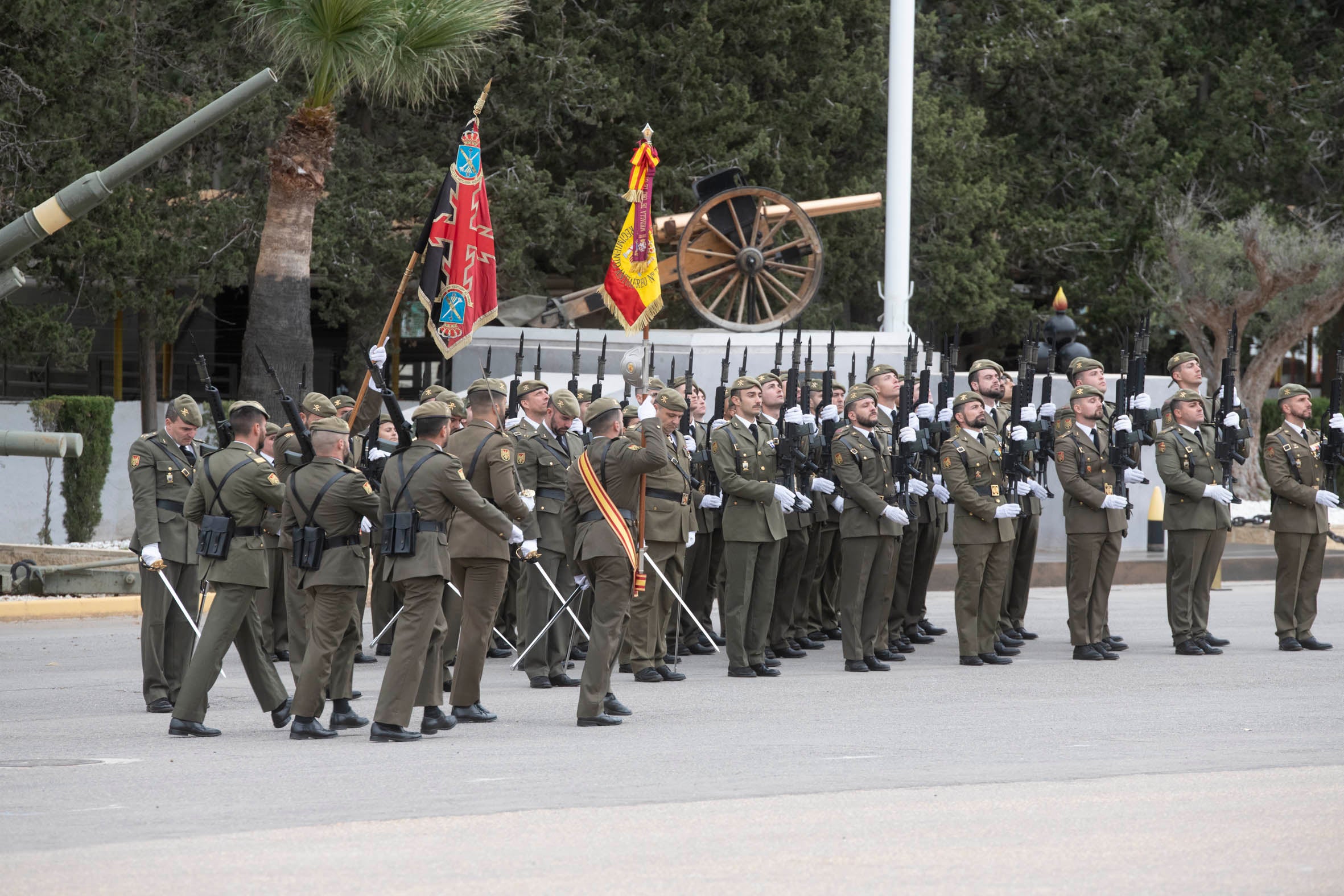 Salvas en honor a Santa Bárbara