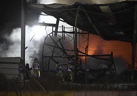 Las imágenes del incendio de Cobatillas