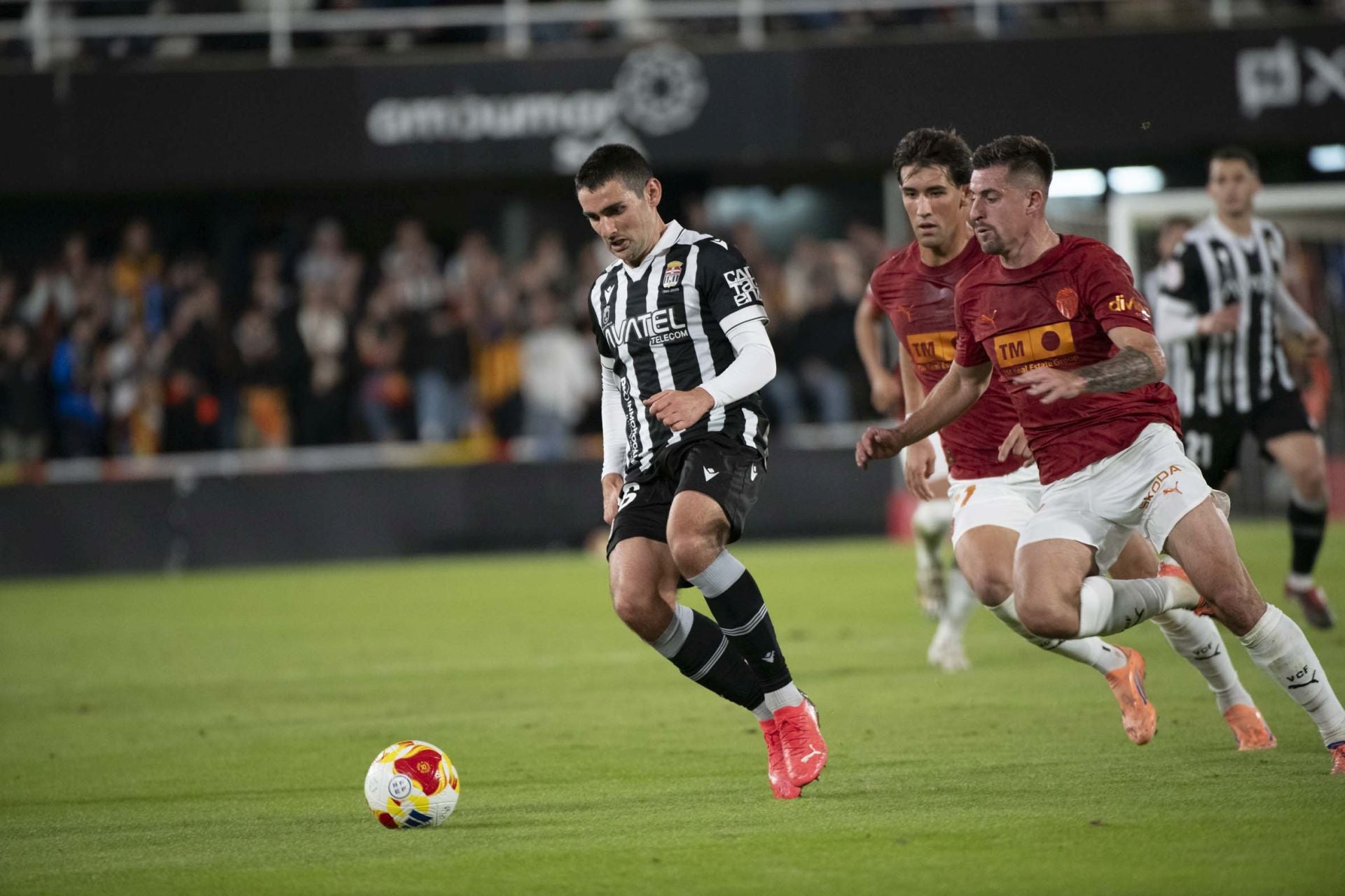 El FC Cartagena, eliminado de la Copa del Rey, en imágenes