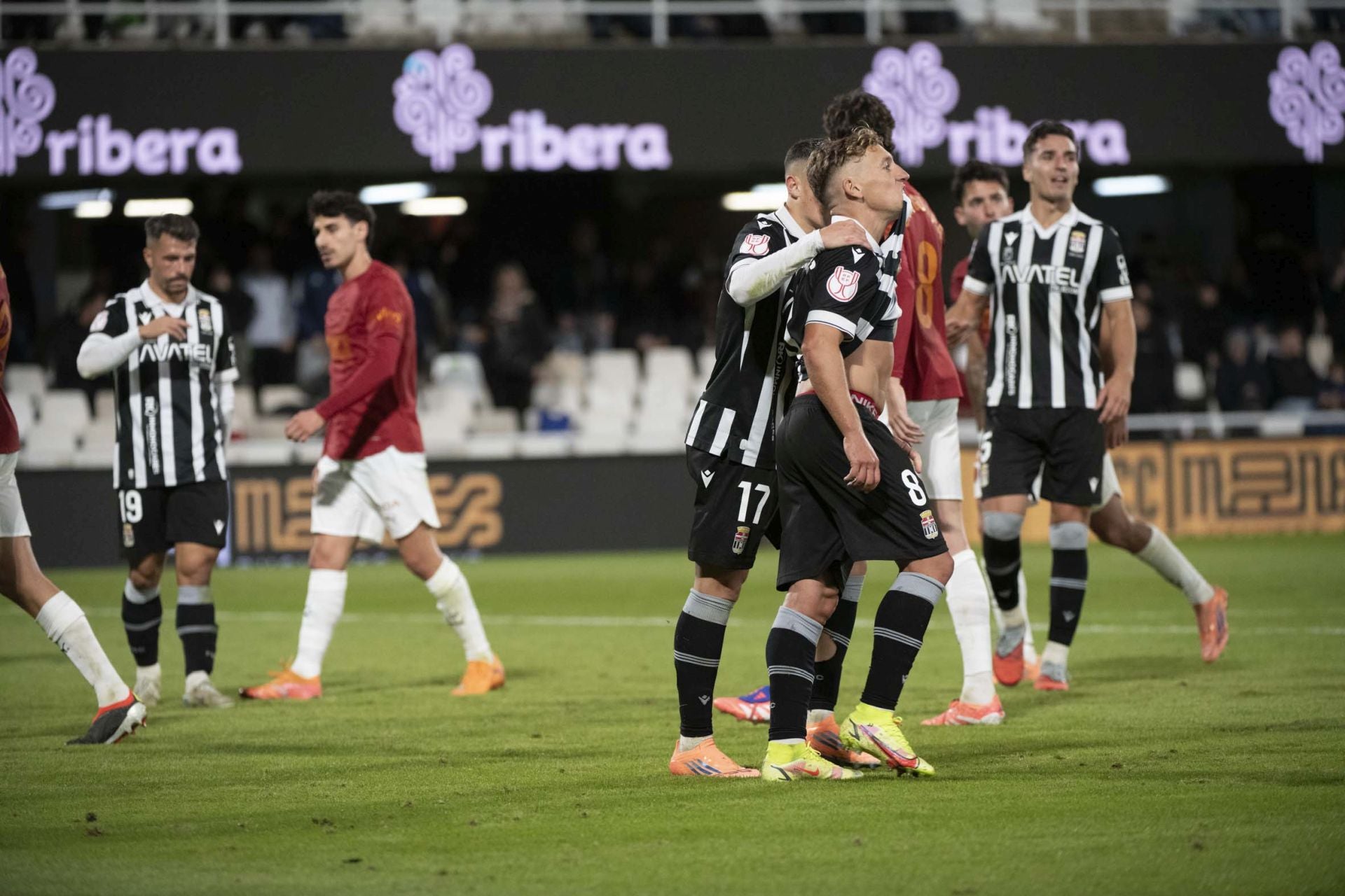 El FC Cartagena, eliminado de la Copa del Rey, en imágenes