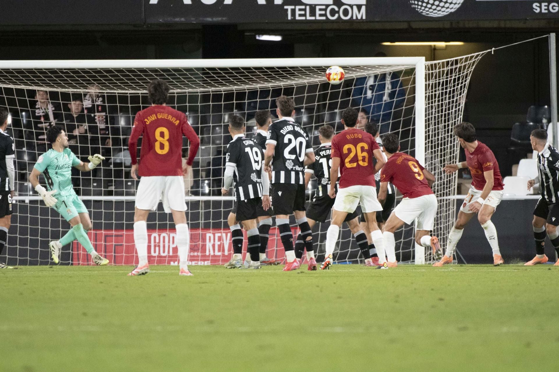 El FC Cartagena, eliminado de la Copa del Rey, en imágenes