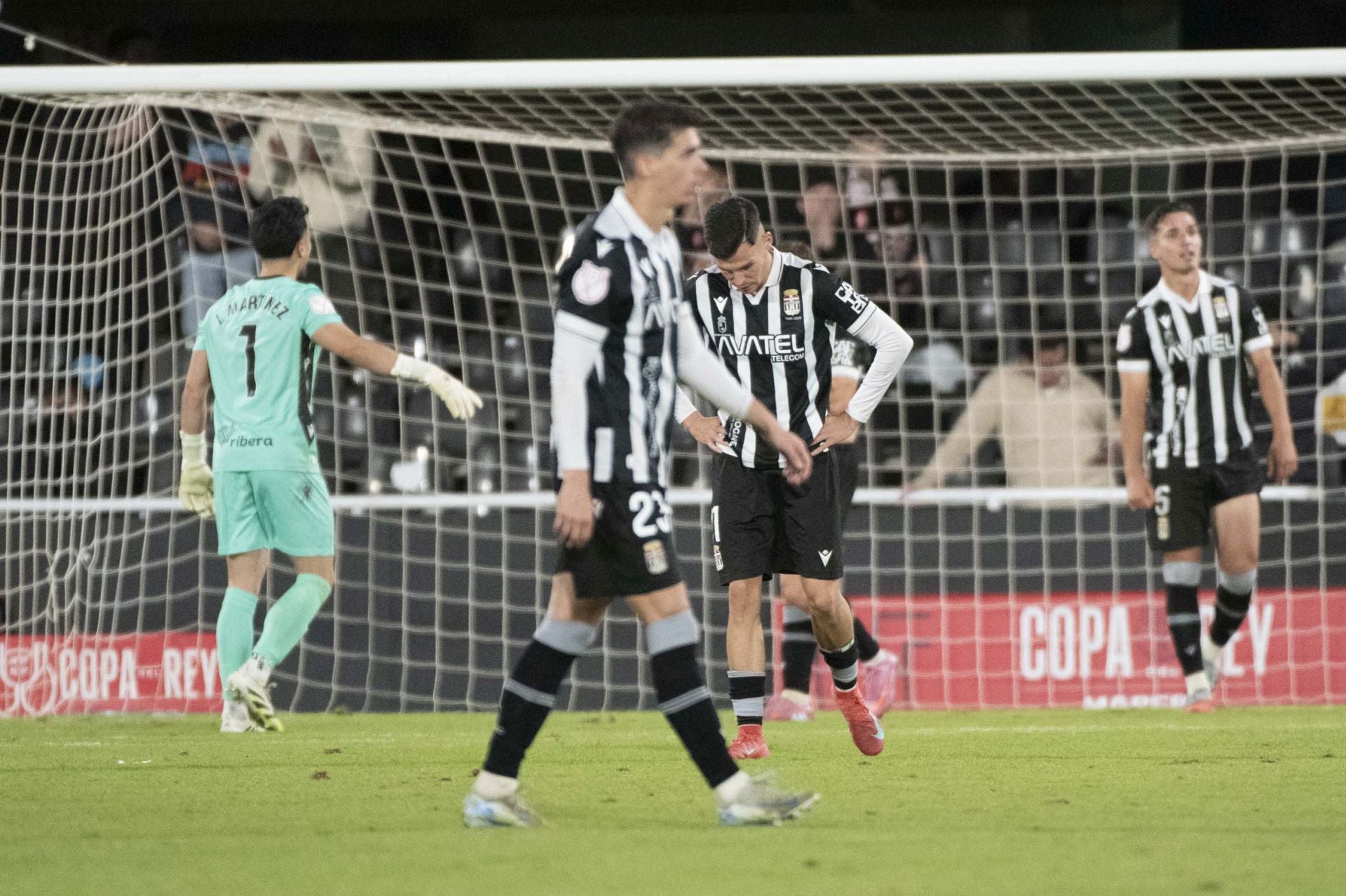 El FC Cartagena, eliminado de la Copa del Rey, en imágenes