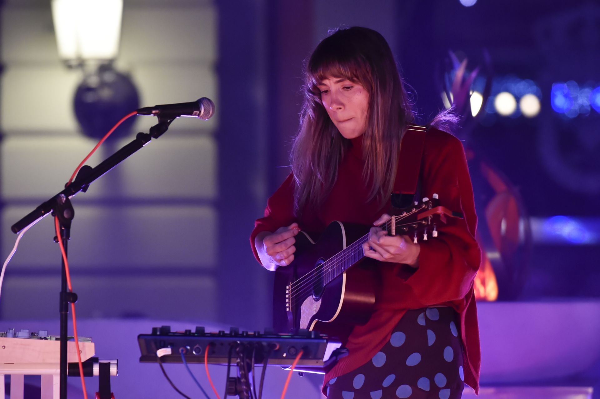 En imágenes, la Glorieta de Murcia estrena la Navidad