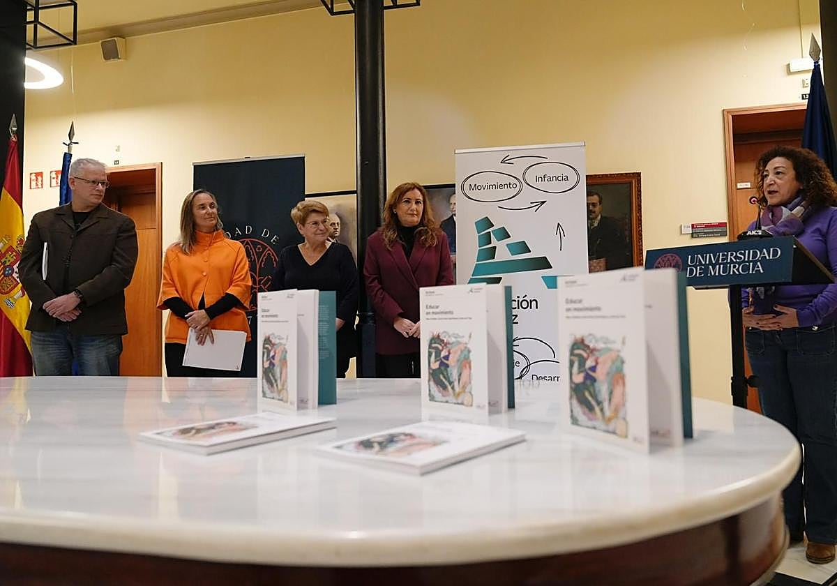 La presentación del libro en la UMU, este viernes