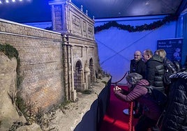 La inauguración del belén de Cartagena, en imágenes