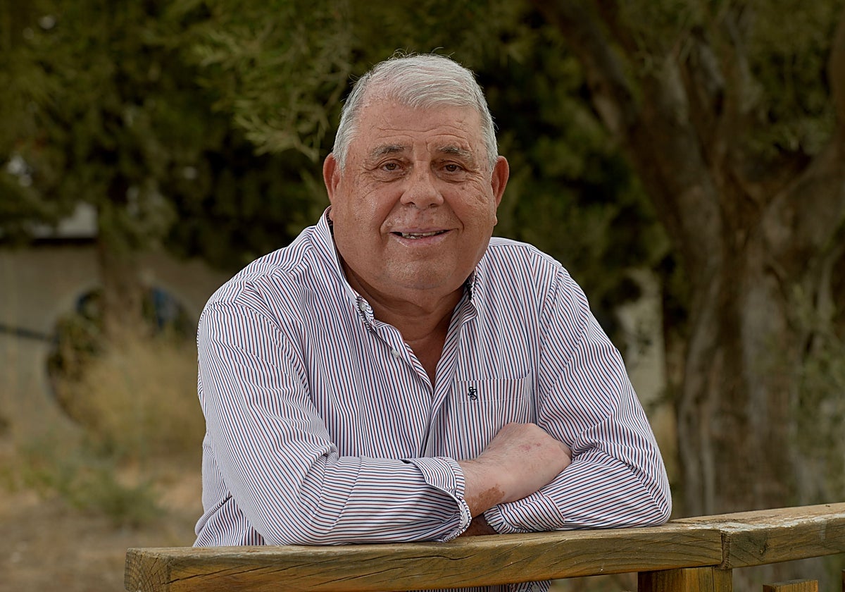 Francisco Fernández Egea, 'Frasquito', presidente de la Asociación Cultural L'Ajuntaera.