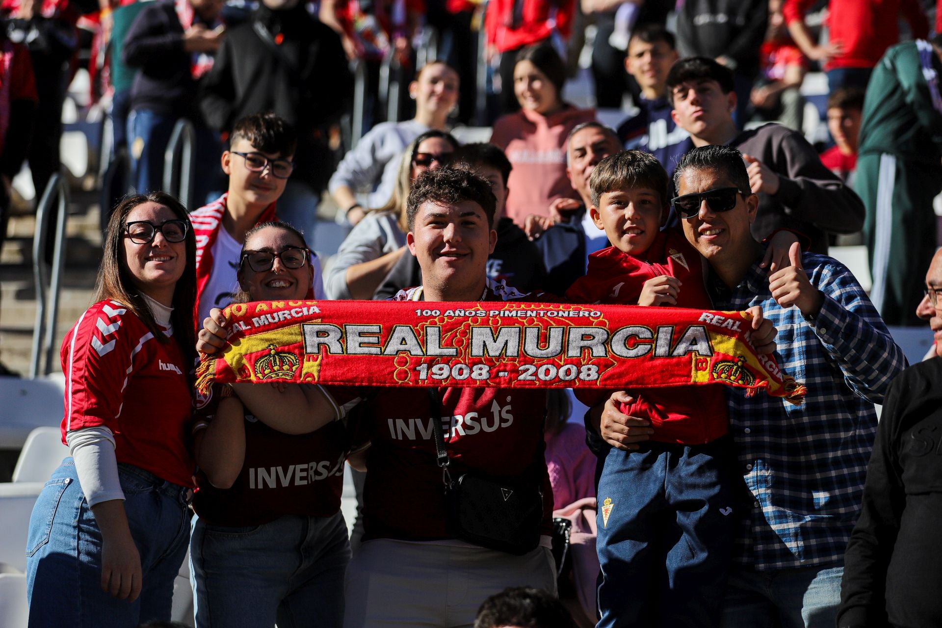 El último entrenamiento del Real Murcia antes del derbi contra el Fútbol Club Cartagena, en imágenes