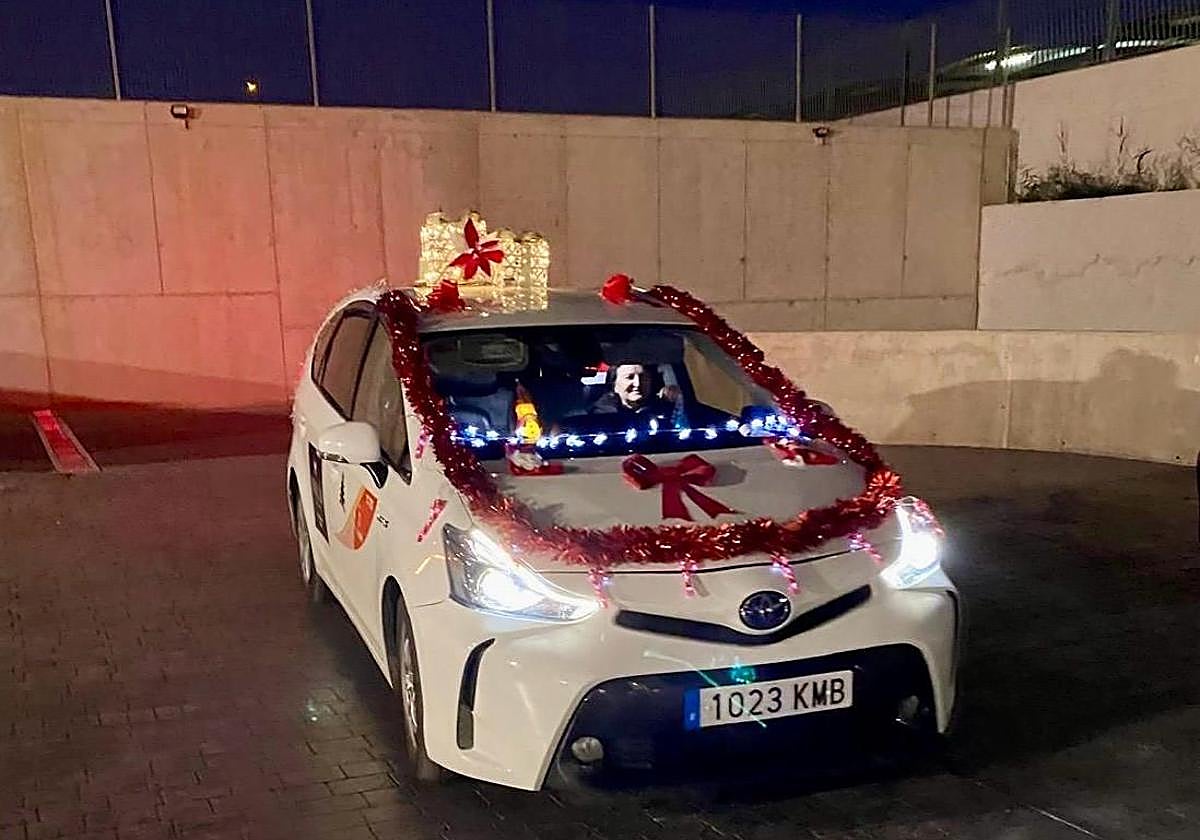 Uno de los taxis que participarán en el evento.