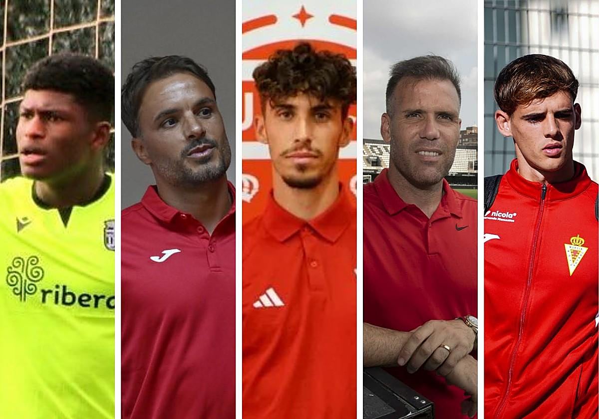 Jhafets, Pedro León, Andrés, Ortuño y Jorge.