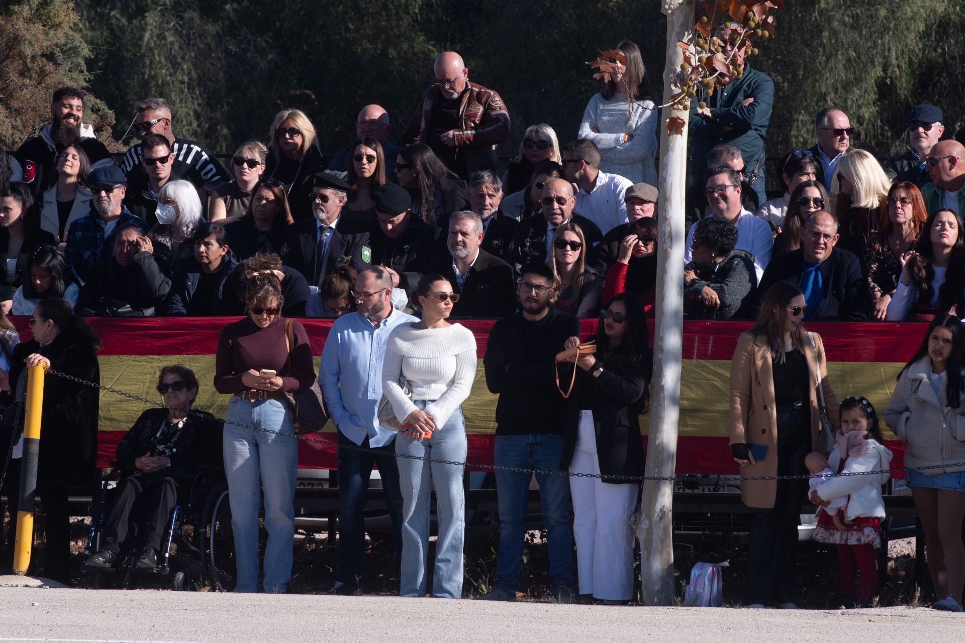 Los paracaidistas de Javalí Nuevo celebran la Inmaculada Concepción