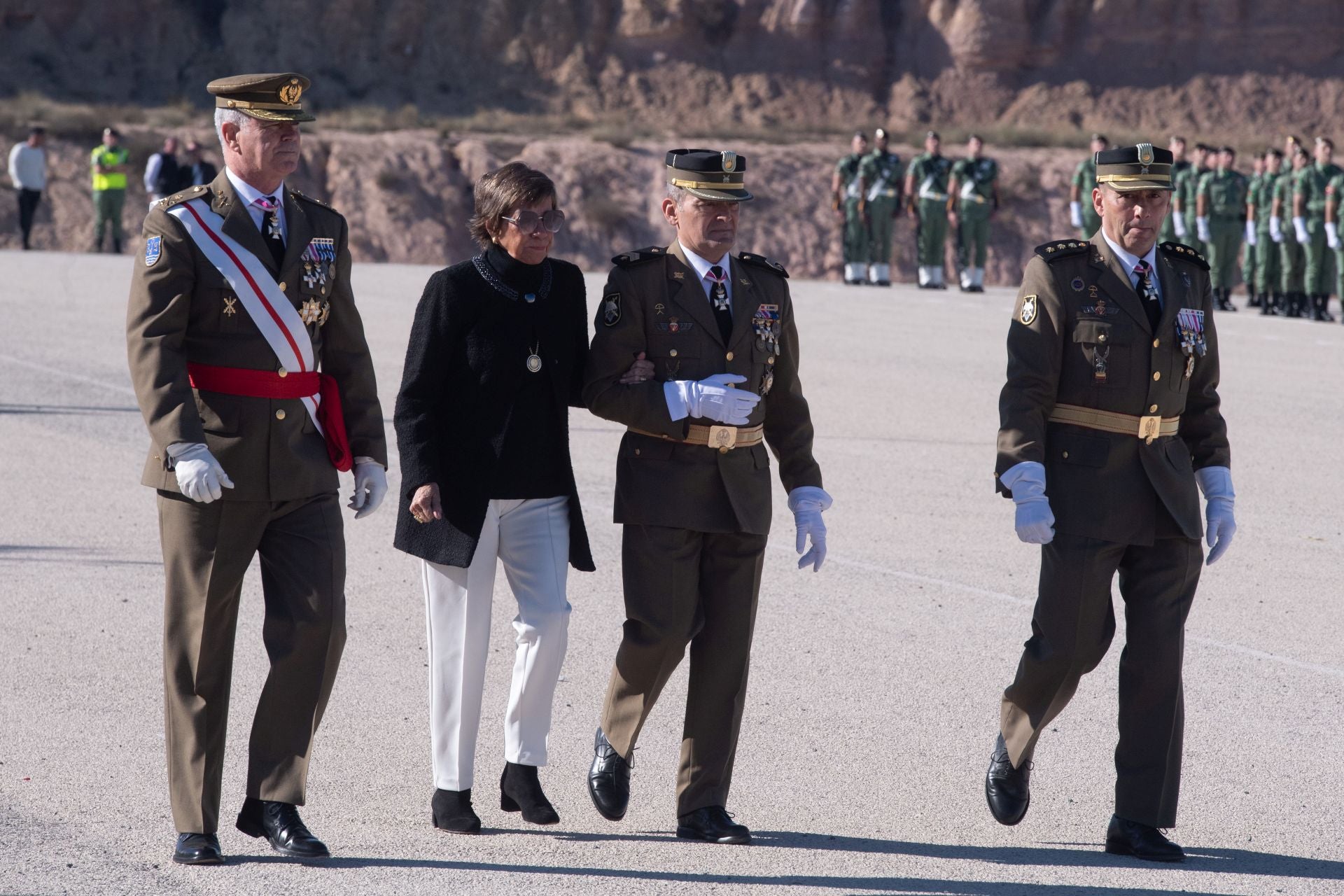 Los paracaidistas de Javalí Nuevo celebran la Inmaculada Concepción