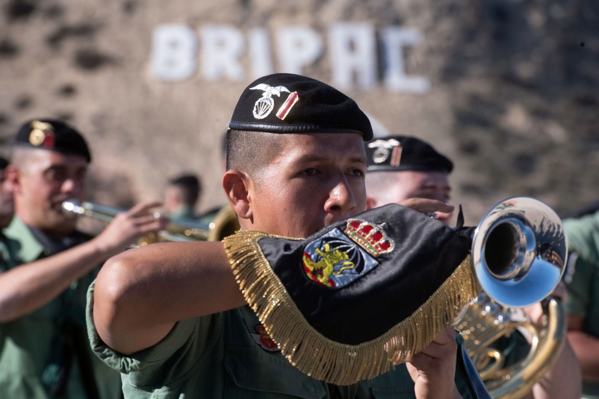 Los paracaidistas de Javalí Nuevo celebran la Inmaculada Concepción