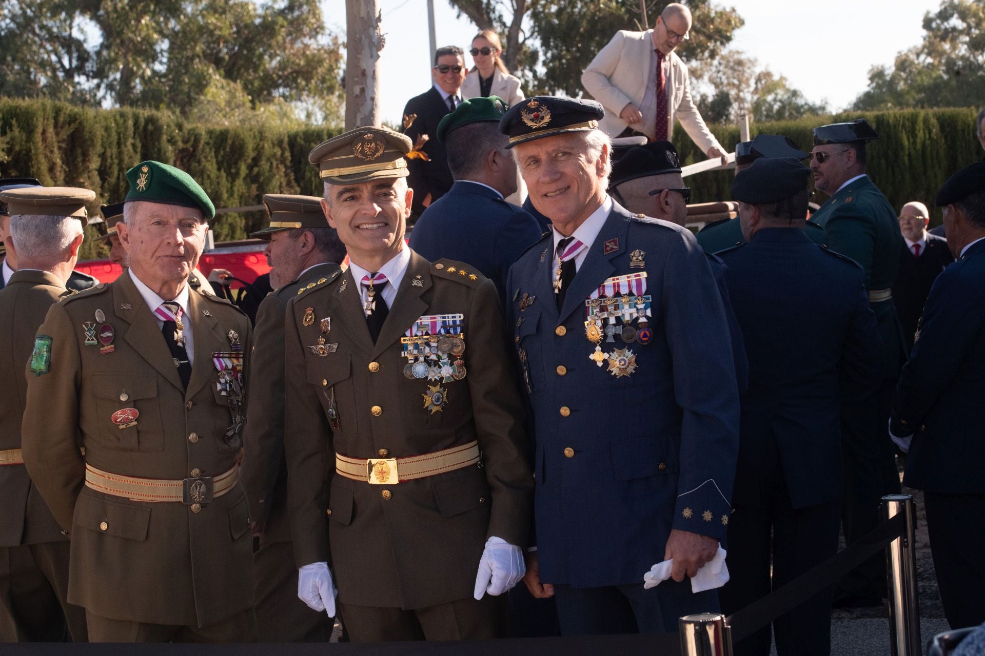 Los paracaidistas de Javalí Nuevo celebran la Inmaculada Concepción