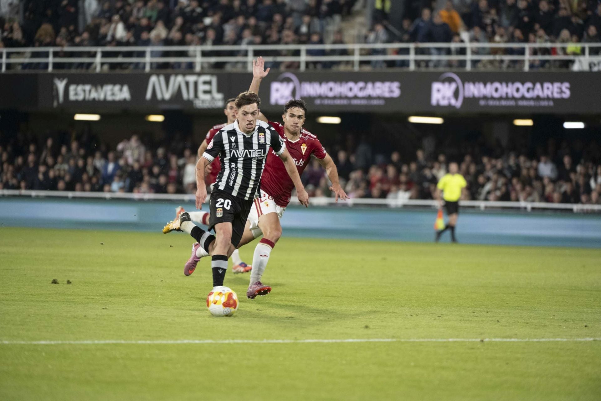 El derbi FC Cartagena - Real Murcia, en imágenes