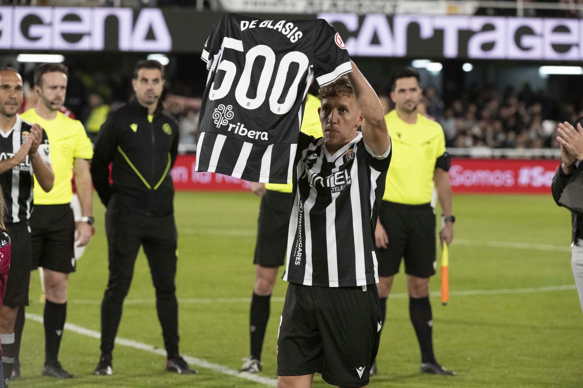 El derbi FC Cartagena - Real Murcia, en imágenes