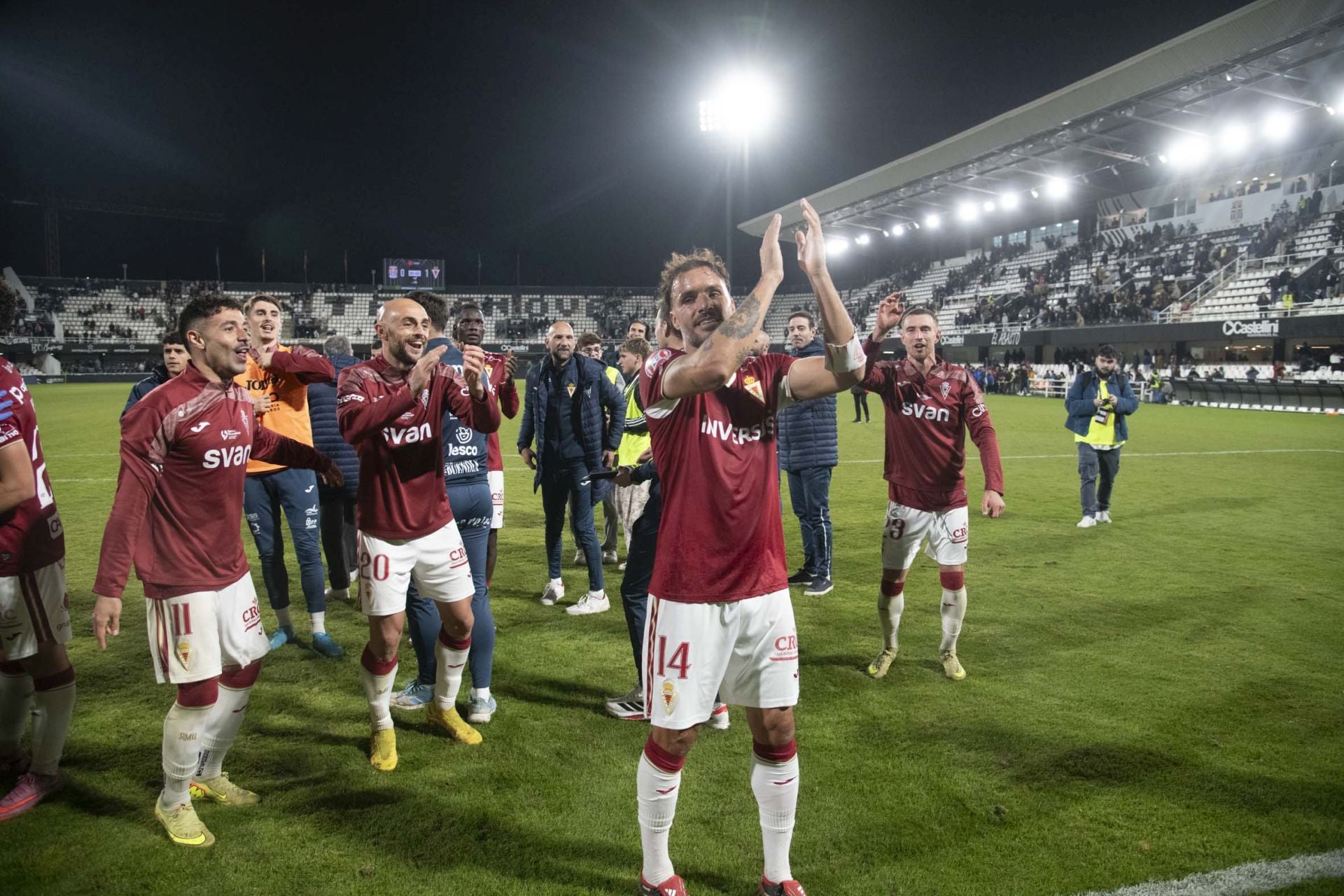 El derbi FC Cartagena - Real Murcia, en imágenes