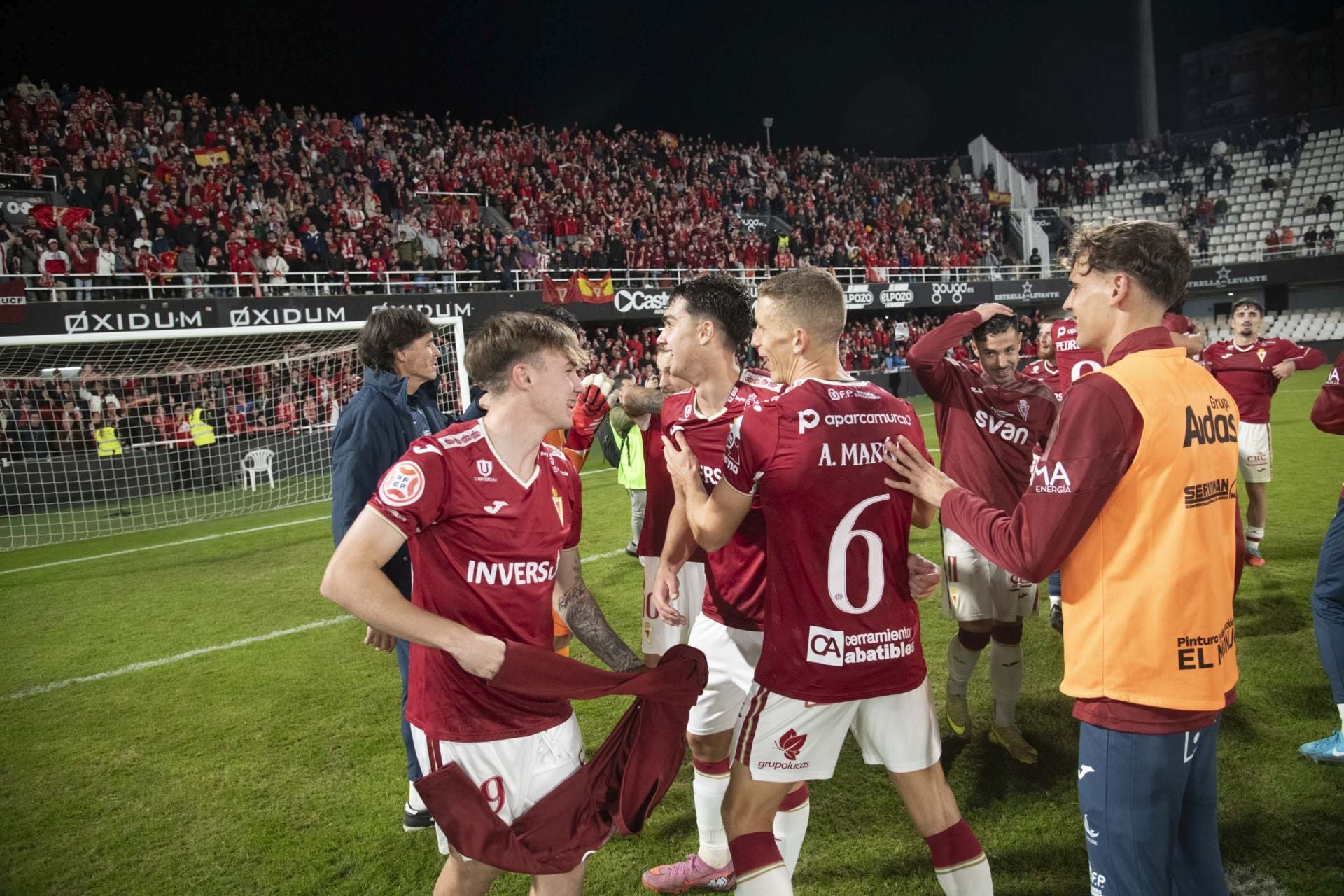 El derbi FC Cartagena - Real Murcia, en imágenes