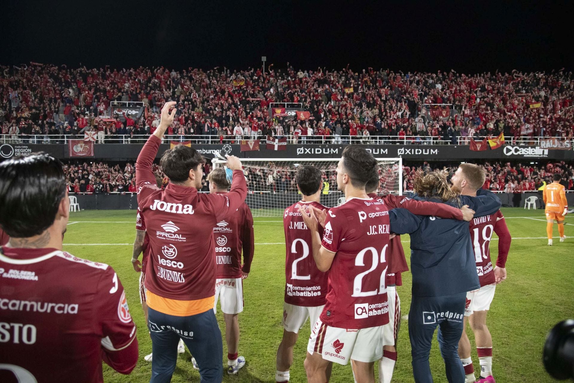 El derbi FC Cartagena - Real Murcia, en imágenes
