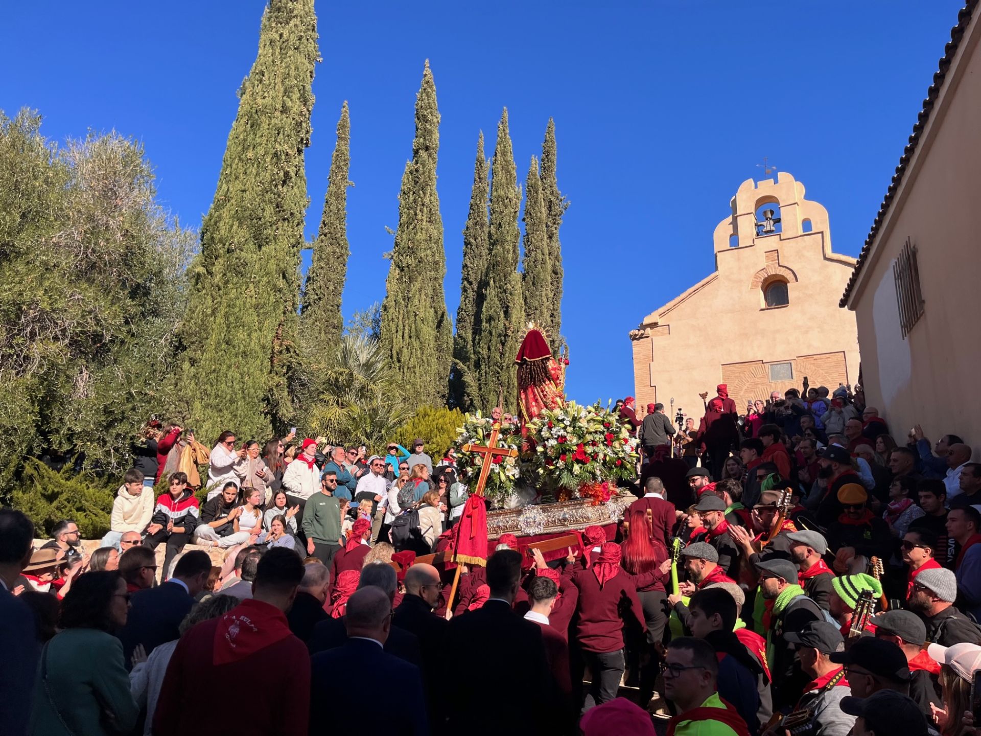 Romería de la Santa de Totana, en imágenes