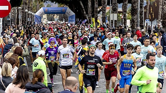 Superados ya los 2.000 inscritos en la San Silvestre de Cartagena