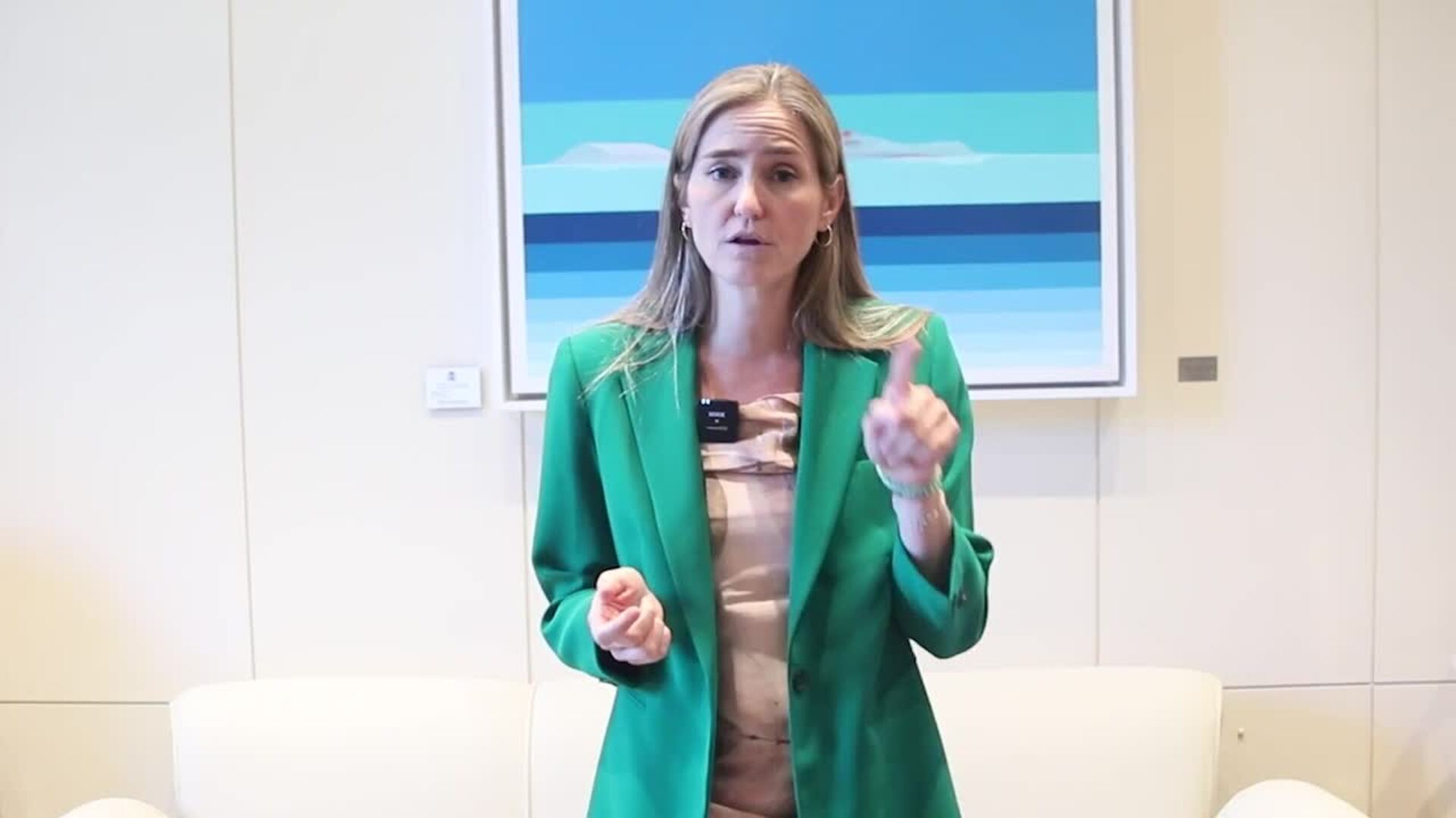 Aagesen pide un "acuerdo ambicioso" para luchar contra la contaminación por plásticos