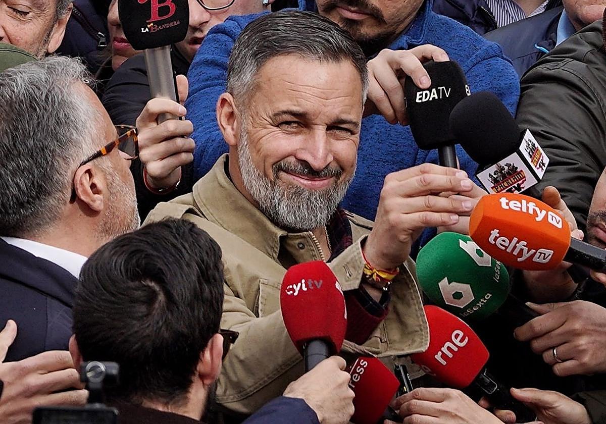 Abascal sobre Vox en la Región de Murcia: «Ni traiciones, ni ambiciones ...