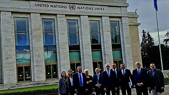 Asepio recibe un reconocimiento de la World Trade Point Federación, en la ciudad suiza de Ginebra